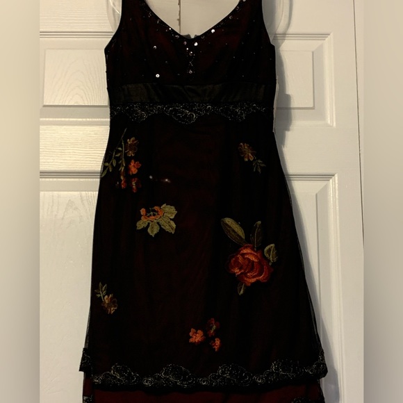 Beautiful Andianna Papell Dress Size 6 petite - Picture 14 of 16